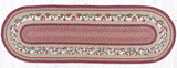 Cranberries Braided Oval Rug Collection - Lange General Store
