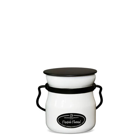 Cream Jar Candle - Fireside Flannel-Lange General Store