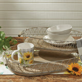 Crestmont Oval Tray Set-Lange General Store