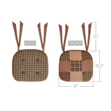 Crossboro Patchwork Chair Pad-Lange General Store