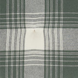 Deep Moss Green Plaid Chair Pad-Lange General Store