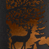Deer Family Pillar Candle Holder