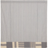 Denim Market Block Border Shower Curtain-Lange General Store