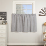 Denim Market Check Tier Curtains 36"-Lange General Store