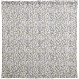 Denim Market Floral Shower Curtain-Lange General Store