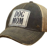 Distressed Trucker Cap - Dog Mom-Lange General Store