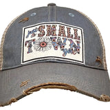 Distressed Trucker Cap - Just A Small Town Girl-Lange General Store