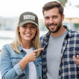 Distressed Trucker Cap - Sorry About My Husband