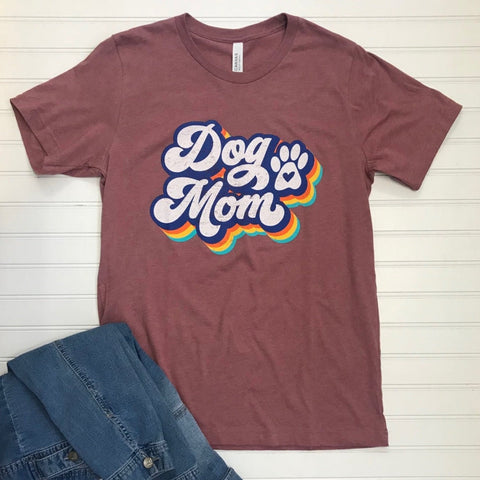 Dog Mom T-Shirt-Lange General Store