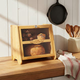 Double Layer Farmhouse Bread Box-Lange General Store