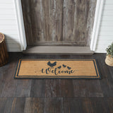 Down Home Hens & Chicks Welcome Door Mat-Lange General Store