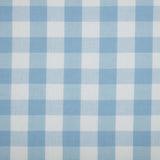 Dusk Buffalo Blue Check Swag Curtains-Lange General Store
