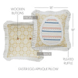 Easter Egg Pillow-Lange General Store