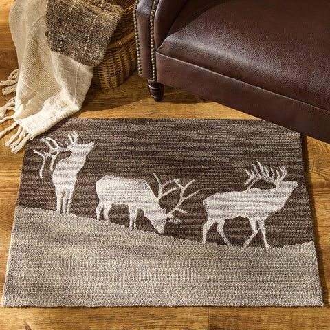 Elk Ridge Hooked Rug-Lange General Store