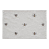 Embroidered Bee Placemats-Lange General Store