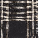 Exton Black Tan Plaid Placemat Set of 2-Lange General Store