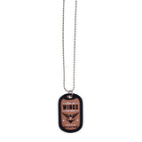 Faith Gear Dogtag Necklace Wings-Lange General Store