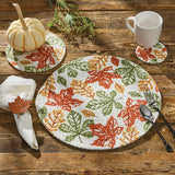 Fall Leaves Braided Placemats-Lange General Store