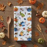 Fall Sweet Fall Pumpkin Gourd Toss Terry Towel