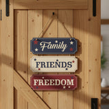Family Friends Freedom Wall Hanging-Lange General Store