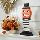 Fancy Wooden Jack-O-Lantern-Lange General Store