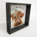 Farm Hair Don't Care Sign 6x6-Lange General Store