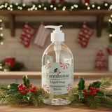 Farmhouse Liquid Soap - Peppermint Swirl-Lange General Store
