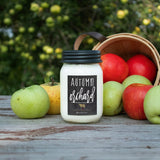 Farmhouse Mason Jar Candle - Autumn Orchard-Lange General Store