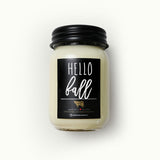 Farmhouse Mason Jar Candle - Hello Fall-Lange General Store