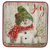 Farmhouse Snowman Dinnerware-Lange General Store