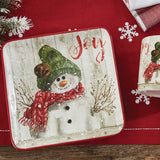 Farmhouse Snowman Dinnerware-Lange General Store