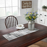 Farmstead Black Quilted Table Runners-Lange General Store
