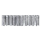Farmstead Black Ticking Stripe Valance
