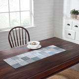 Farmstead Blue Quilted Table Runners - Lange General Store