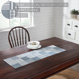 Farmstead Blue Quilted Table Runners-Lange General Store