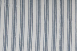Farmstead Blue Ticking Stripe Quilt Coverlet