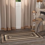 Sawyer Mill Charcoal Collection Braided Rugs - Rectangle-Lange General Store