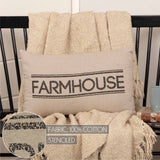 Farmstead Charcoal Farmhouse Pillow-Lange General Store
