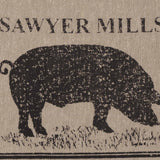 Farmstead Charcoal Kitchen Towels - Pig-Lange General Store