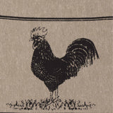 Farmstead Charcoal Kitchen Towels - Poultry-Lange General Store