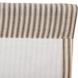 Farmstead Charcoal Patchwork Valance-Lange General Store
