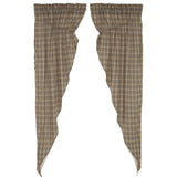 Sawyer Mill Plaid Long Prairie Curtains-Lange General Store