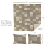 Farmstead Charcoal Quilt