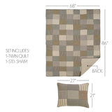 Farmstead Charcoal Quilt