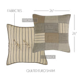 Farmstead Charcoal Sham