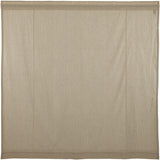 Sawyer Mill Charcoal Ticking Stripe Shower Curtain-Lange General Store