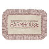 Farmstead Red Bath Mat-Lange General Store