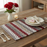 Farmhouse Holiday Chindi Placemats-Lange General Store