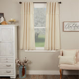 Flax and Lace Panel Curtains-Lange General Store