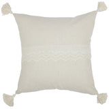 Flax and Lace Pillow Cover-Lange General Store